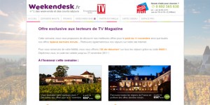 landing page weekendesk